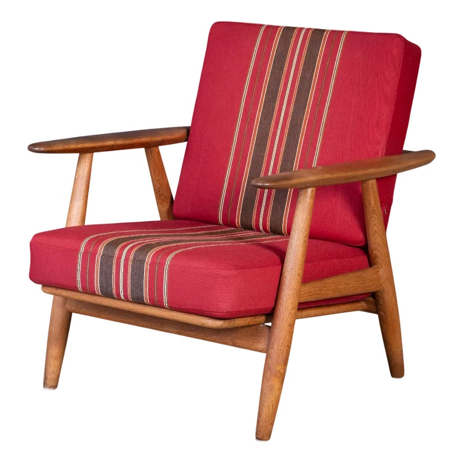 Vintage Danish GE 240 Chair in Oak by Hans J. Wegner for Getama