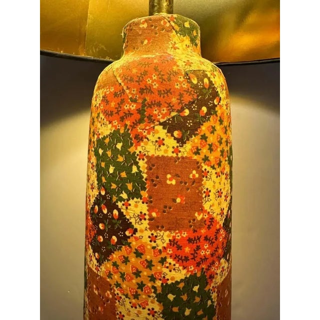 Mid 20th Century Pair of Midcentury Patchwork Table Lamps For Sale - Image 5 of 8