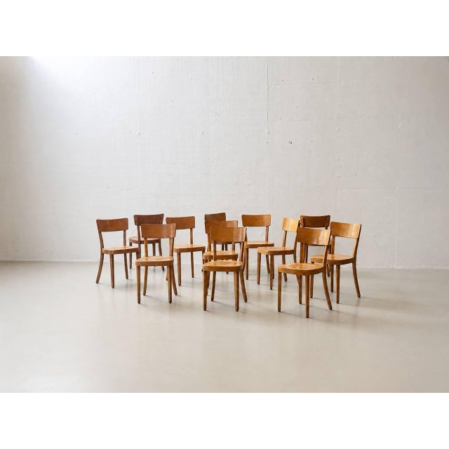 Characterful swiss pub chairs from horgen-glarus with a beautiful, minimalist design and authentic patina. These chairs...