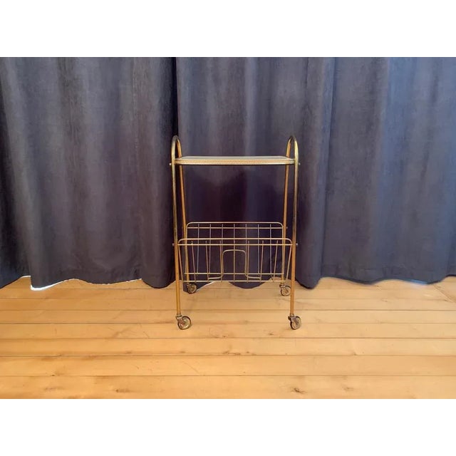 Mobile Newspaper Holder, 1960s For Sale - Image 12 of 12