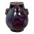 Chinese Flambè Glazed Hu Vase With Elephant Head Handles For Sale