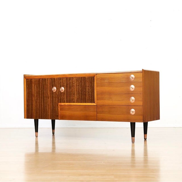 Wood 1960s Mid Century Credenza by Portwood Furniture For Sale - Image 7 of 11