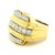 Vintage David Webb 18k Gold & Platinum Diamond Statement Ring, Size 8 For Sale - Image 11 of 13
