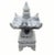 Want to create a peaceful Zen, Japanese, or Asia style garden? this stone pagoda lantern is a must. Hand carved out of...