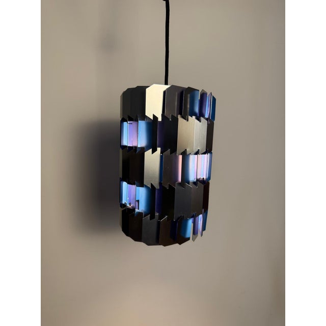 Vintage Facet Pop Lamp by Louis Weisdorf for Lyfa, 1970s For Sale - Image 10 of 11