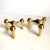 Mid-Century Modern Mid Century Nagel Candle Holders in Brass a Pair MCM Vintage 1960s For Sale - Image 3 of 12