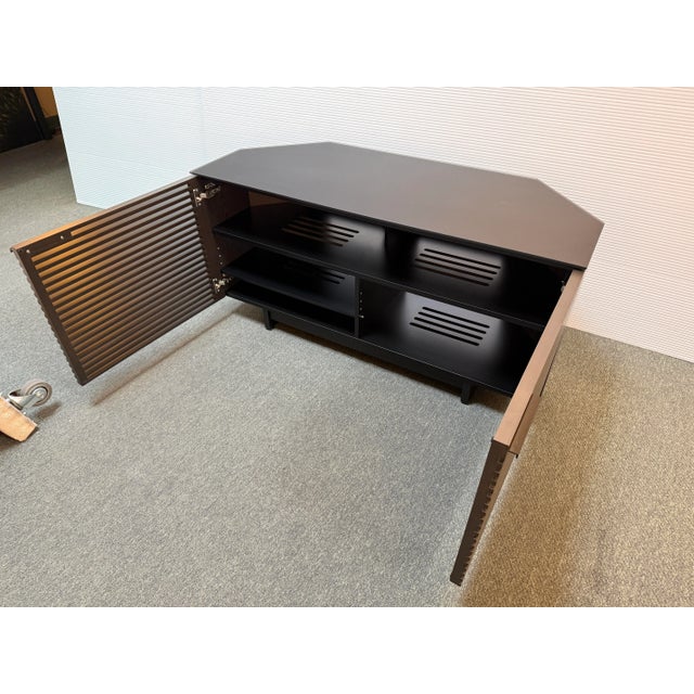 Matthew Weatherly for B D I Corridor Corner Media Cabinet For Sale In San Francisco - Image 6 of 12