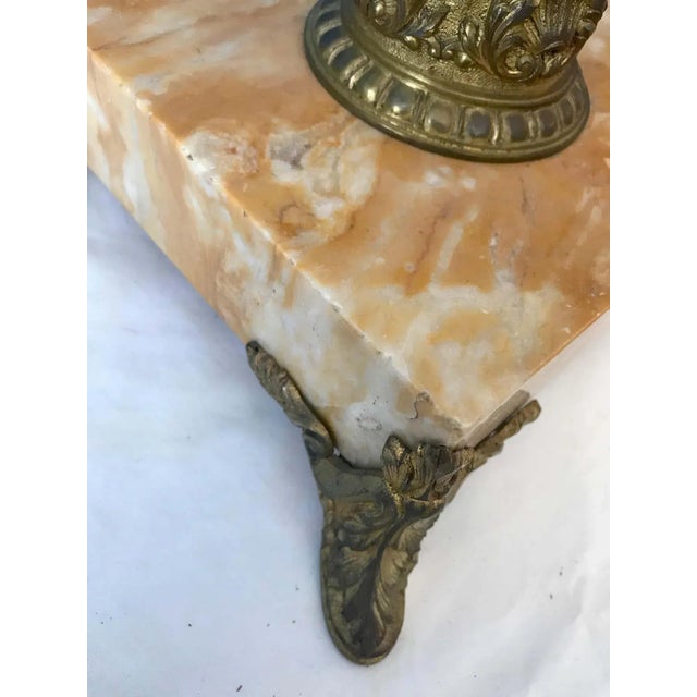 19th Century Sienna Marble Inkwell For Sale - Image 12 of 13