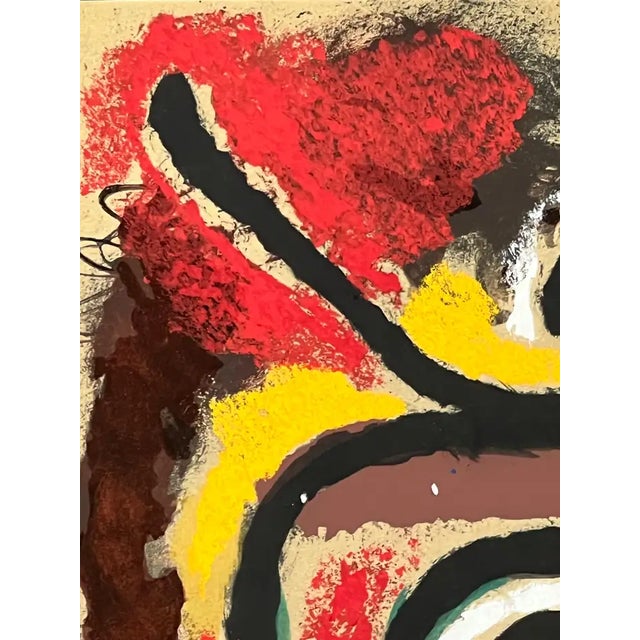 Joan Miro "Cartones " Original Color Lithograph Hand Signed and Framed, 1965 1965 For Sale In New York - Image 6 of 12