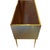 Mid-Century Modern Gold, Burgundy and Pink Murano Glass Sideboard, 1980s For Sale - Image 3 of 7