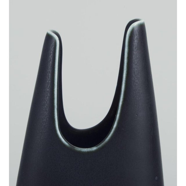 Modernist Caolina Ceramic Vase by Gunnar Nylund for Rörstrand For Sale - Image 5 of 9