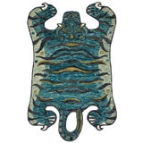 Image of Justina Blakeney X Loloi Rugs Feroz Rug, Teal - 5'0"x7'6" For Sale