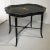 Wood Mid 20th Century Vintage English Hand Painted Tole Tray Top Coffee Table For Sale - Image 7 of 8
