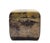 A cube-shaped box, of manufactured in Italy in the 1950s or 1960s. The piece is entirely clad using distinctive technique:...