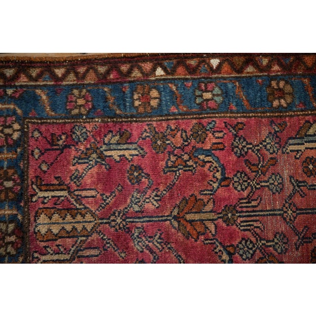 Vintage Lilihan Square Rug Mat - 1'11" x 2'6" For Sale - Image 9 of 10