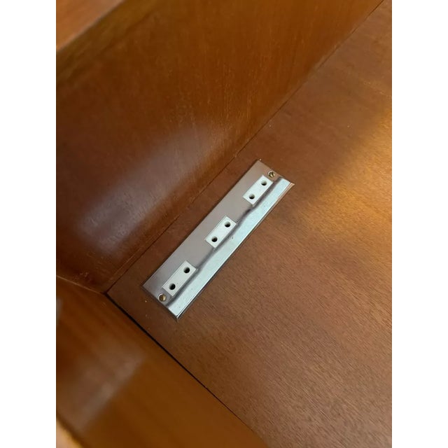 Empire Style Sideboard in Mahogany and Gilded Bronze, 1950s For Sale - Image 6 of 8