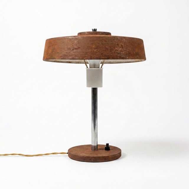Lamp in the style of Louis Kalff, 1950s For Sale - Image 9 of 9