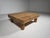 French Solid Pine Coffee Table with Cylindrical Legs, 1970s For Sale - Image 3 of 10