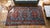 Blue 1930s Blue Geometric Caucasian Akstafa Runner Runner Rug 3'7" X 11'3" Wool Handknotted Carpet For Sale - Image 8 of 8