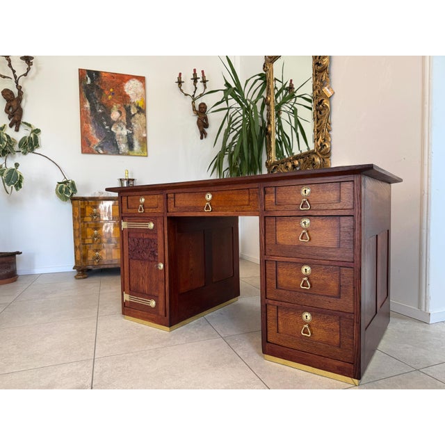 Art Nouveau Desk, 1890s For Sale - Image 18 of 18