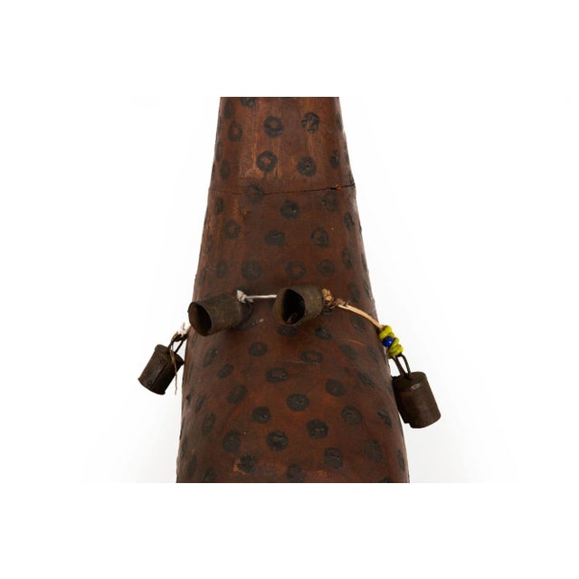 Rare American Folk Art Painted Carved Giraffe Sculpture, Pennsylvania Ca. 1850 For Sale - Image 17 of 18