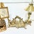 Metal Vintage Brass Double Inkwell For Sale - Image 7 of 8