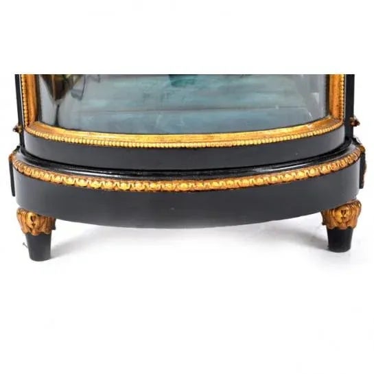 Ebony 19th Century Antique Sweden Gustavian Cabinet For Sale - Image 8 of 13