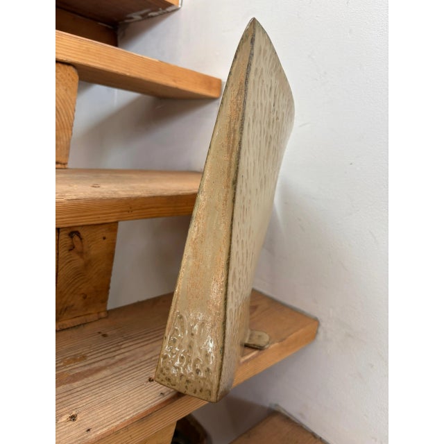 Vintage Glazed Stoneware Vase, 1980s For Sale - Image 16 of 18