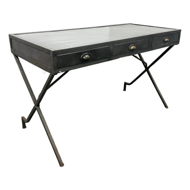 Arteriors Flint Campaign Desk For Sale