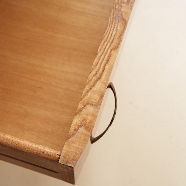 Sideboard with Mirror in Light Wood For Sale - Image 11 of 16