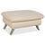 Leather Rossini Stool in Cream Beige from Koinor For Sale - Image 11 of 11