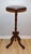 Antique Victorian Plant Stand Eastlake Candlestick Table Tripod Bust Stand, late 19th century. Features solid Walnut...