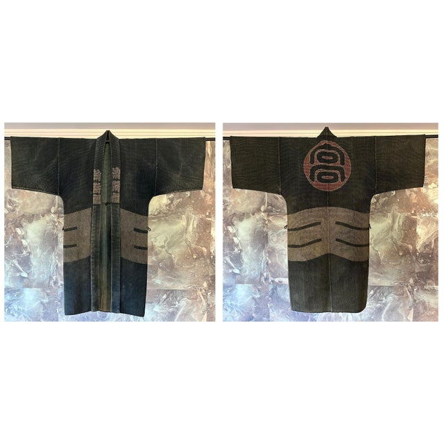 Japanese Rare Japanese Fireman's Four-Piece Assemble Meiji to Showa Period For Sale - Image 3 of 18