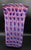 Abstract Tom Philabaum Art Glass Reptilian Bag Vase - Signed - 1996 - 14" H For Sale - Image 3 of 6