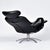 Early 21st Century Pair of Percival Lafer Black Leather Brazilian Modern Recliners For Sale - Image 5 of 12