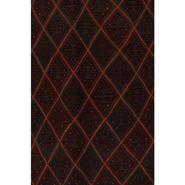 2010s Rug & Kilim’s Afghan Baluch Tribal Rug in Red With Geometric Patterns For Sale - Image 5 of 8