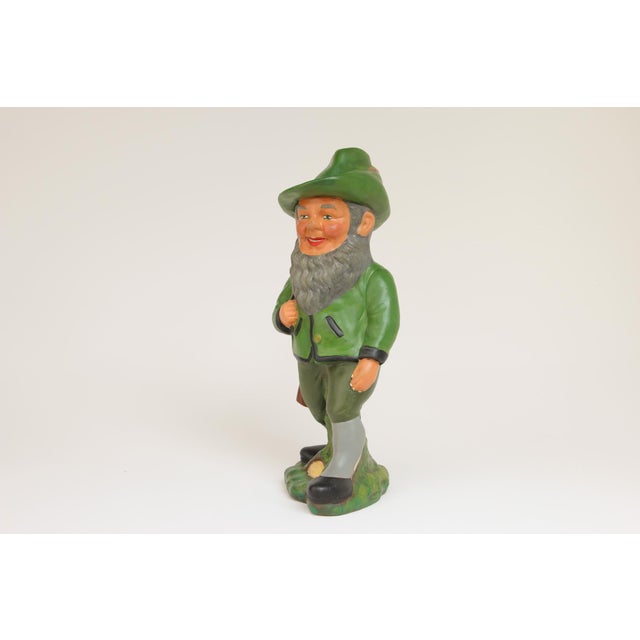 1960s Vintage Clay Garden Gnome by Balzer & Bock, 1960s For Sale - Image 5 of 8