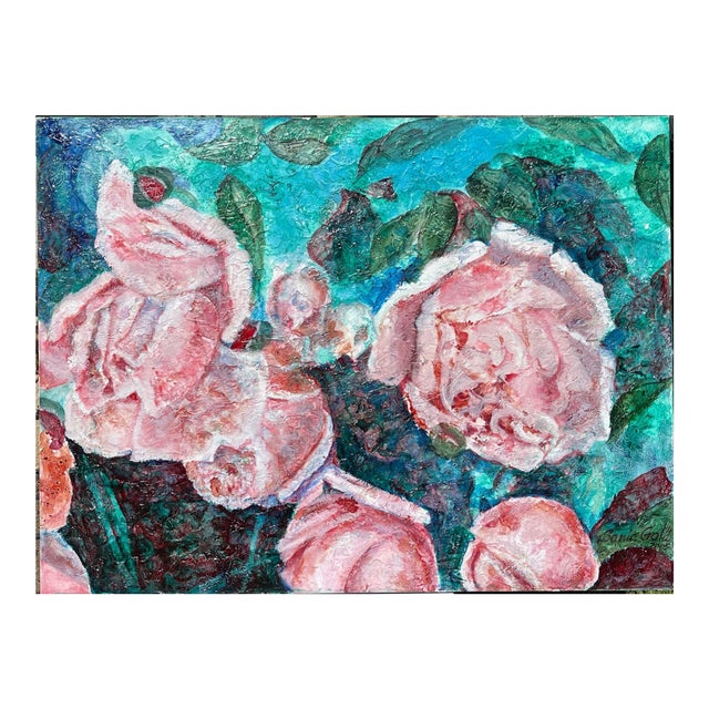 Sonia Gold - "Whisper of Spring" Original Large Oil Painting For Sale