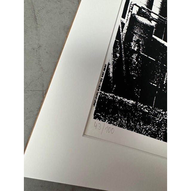 Plastic Laurent Lauwers, Signed Screen Print, 1960s For Sale - Image 7 of 13