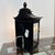 Pagoda Burnished Small Metal Wall Sconce For Sale - Image 10 of 12
