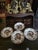 Cream Vintage Turkey Dinner Plates - 4 pcs For Sale - Image 8 of 8