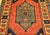Vintage Kurdish Tribal Area Rug, Handwoven Wool, Red Medallion Design, 4' x 5' For Sale - Image 13 of 18