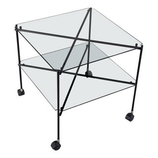 Biplano Coffee Table by Bruno Munari for Robots, Milan, 1972 For Sale