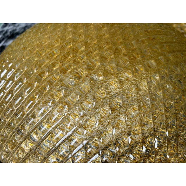 Murano Ceiling Lights, 1980s, Set of 3 For Sale - Image 3 of 18