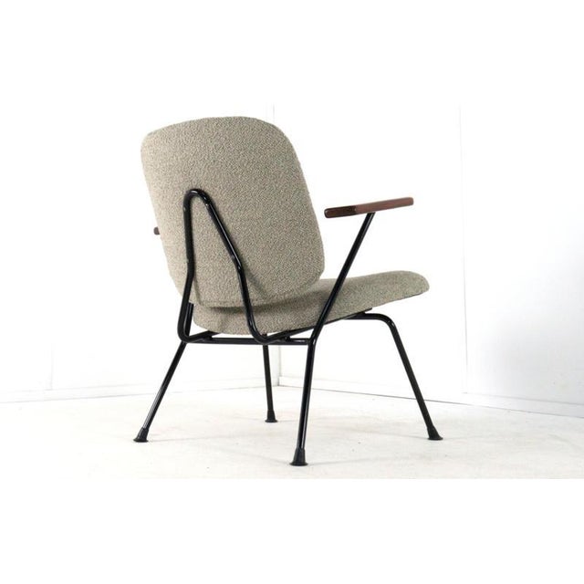 More beautiful than new: a restored & strikingly designed Dutch Design armchair by the designer Gijs van der Sluis, a...