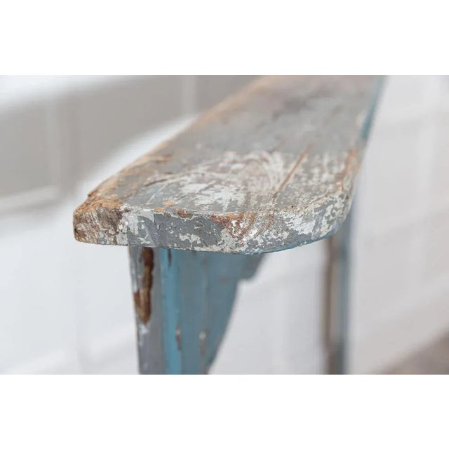 Large 19th Century Swedish Painted Pine Fireplace Surround, 1820s For Sale - Image 4 of 13