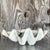 Alabaster Vintage Costal Gigas Resin Clam Shell For Sale - Image 8 of 8