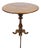 Antique Victorian English Round Tripod Side Table in Mahogany, 1890 For Sale