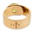 1990s Dinh Van French 1.85 Carat Peridot 18k Yellow Gold Buckle Ring, Size 6.75 For Sale In Los Angeles - Image 6 of 7