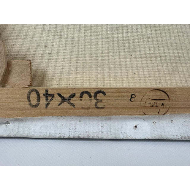 1990s A. Hohage, Houses, 1997, Oil on Canvas For Sale - Image 5 of 10